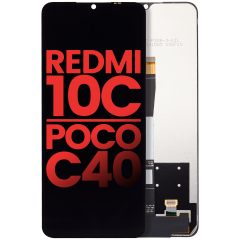 LCD Assembly Without Frame Compatible For Xiaomi Redmi 10C / Xiaomi Poco C40 (Aftermarket Plus) (All Colors)