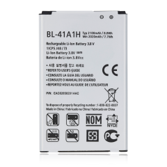 Replacement Battery For LG Tribute (LS660) (LS676) / Optimus F60 (MS395) / Transpyre VS810 (BL-41A1H)