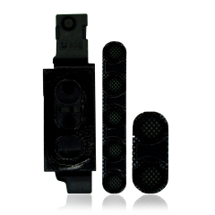 Loudspeaker / Mic Mesh Compatible For iPhone XS (Black) (10 Pack)