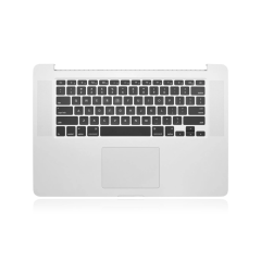 Top Case With Keyboard & Trackpad Compatible For MacBook Pro 15" Retina (A1398 / Mid 2015) (UK English) (Used OEM Pull: Grade B/C)