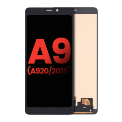 OLED Assembly Without Frame Compatible For Samsung Galaxy A9 (A920 / 2018) (Aftermarket Plus) (Black)