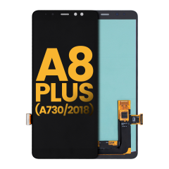 OLED Assembly Without Frame Compatible For Samsung Galaxy A8 Plus (A730 / 2018) (Refurbished) (All Colors)