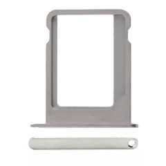 Sim Tray Compatible For iPhone 4 (Silver)