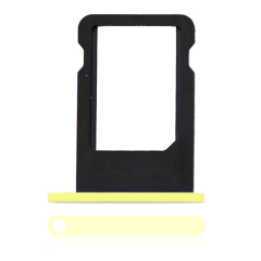 Sim Tray Compatible For iPhone 5C (Yellow)