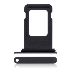 Single Sim Card Tray For iPhone XR (Black)