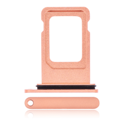 Single Sim Card Tray For iPhone XR (Coral)