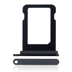 Single Sim Card Tray For iPhone 12 Mini (Black)