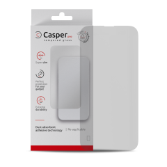 Casper Pro Tempered Glass Compatible For iPhone 15 (Retail Pack) (Matte)