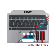 Top Case Assembly (With Battery And Keyboard) Compatible For MacBook Air 13" (A1369 / Late 2010) (Used OEM Pull: Grade A) (US English)