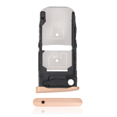 Sim Tray Compatible For Motorola Moto Z Force Droid (XT1650-02 / 2016) (Rose Gold)