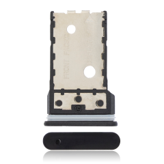 Single Sim Card Tray Compatible For Motorola Edge 5G (XT2063  / 2020) (Baltic Gray)