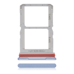 Dual Sim Card Tray Compatible For Motorola Moto G71 5G (XT2169-1 / 2022) (Arctic Blue)