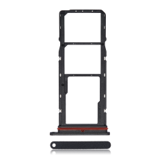 Dual Sim Card Tray Compatible For Motorola Moto G22 (XT2231 / 2022) (Cosmic Black)