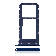 Single Sim Card Tray Compatible For Motorola Moto G8 (XT2045-1 / 2020) (Capri Blue)