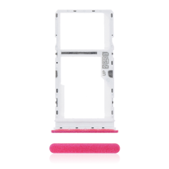 Dual Sim Card Tray Compatible For Motorola Moto G20 (XT2128 / 2021) (Flamingo Pink)