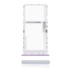 Dual Sim Card Tray Compatible For Motorola Moto G20 (XT2128 / 2021) (Breathing Crystal)