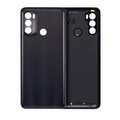 Back Cover Compatible For Motorola Moto G40 Fusion (XT2147-1 / 2021) (Black)