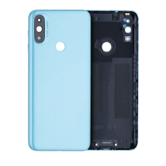 Back Cover Compatible For Motorola Moto E20 (XT2155 / 2021) (Blue)