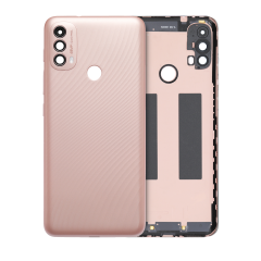 Back Cover Compatible For Motorola Moto E40 (XT2159 / 2021) (Pink Clay)