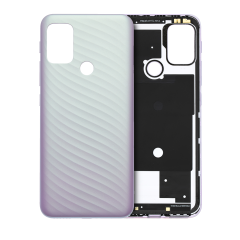 Back Cover Compatible For Motorola Moto G10 (XT2127-2 / 2021) / G10 Power (XT2127-4 / 2021) (Iridescent Pearl)