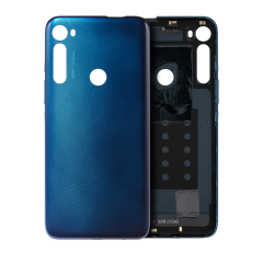 Back Cover Compatible For Motorola One Fusion Plus (XT2067 / 2020) (Twilight Blue)