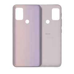 Back Cover Compatible For Motorola Moto G30 (XT2129 / 2021) (Pastel Sky)