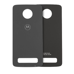 Back Cover Compatible For Motorola Moto Z3 Play (XT1929 / 2018) (Genuine OEM) (Black)