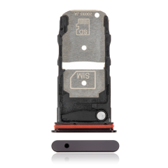 Single Sim Card Tray For Motorola Edge Plus 5G (XT2061 / 2020) (Genuine OEM) (Smokey Sangria)