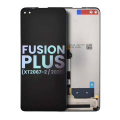 Midframe Assembly Compatible For Motorola Moto Fusion Plus (XT2067-2 / 2020) (Genuine OEM) (Blue)