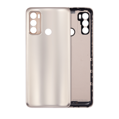 Back Cover Compatible For Motorola Moto G60 (XT2135-1 / 2021) (Frosted Champagne)