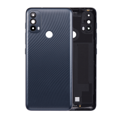 Back Cover Compatible For Motorola Moto E30 (XT2158-6 / 2021) (Mineral Gray)