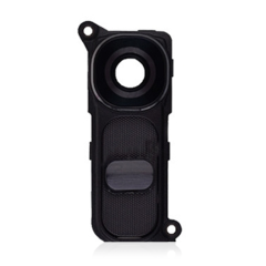 Back Camera Lens With Power / Volume Buttons Compatible For LG G4 (Black)
