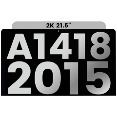 Complete LCD Display Assembly Compatible For iMac 21.5" 2K (A1418 / Late 2015) (LM215WF3 SDD4 / D5) (Used OEM Pull: Grade A)