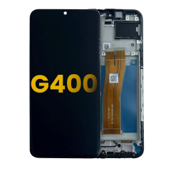 LCD Assembly With Frame Compatible For Nokia G400 (Refurbished) (All Colors)