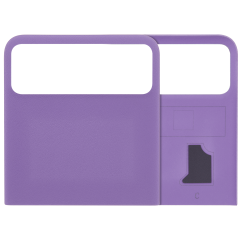 Top OLED Back cover Glass Compatible For Motorola Razr / Razr 40 (XT2323 / 2023) (Genuine OEM) (Grape Compote)