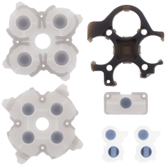 Conductive Rubber Pads Compatible for PlayStation 5 (V3) (6 Piece Set)