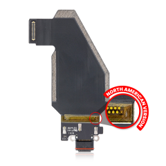 Charging Port Flex Cable Compatible For Google Pixel 4 XL (North American Version) (Genuine OEM)