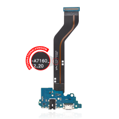 Charging Port With Headphone Jack Compatible For Samsung Galaxy A71 5G (A716B / A7160 / 2020) (International Version)