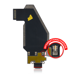 Charging Port Flex Cable Compatible For Google Pixel 4 XL (G020P) (International Version) (Genuine OEM)