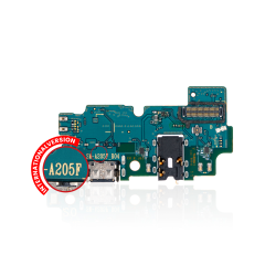 Charging Port With Board Compatible For Samsung Galaxy A20 (A205 / 2019) (International Version)