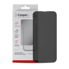 Casper Pro Tempered Glass Compatible For iPhone 15 Pro (Retail Pack) (Privacy)