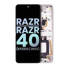 Main OLED Assembly Compatible For Motorola Razr / Razr 40 (XT2323 / 2023) (Genuine OEM) (Tofu)