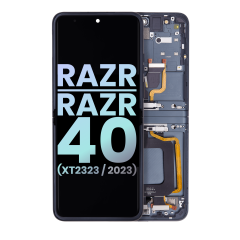 Main OLED Assembly Compatible For Motorola Razr / Razr 40 (XT2323 / 2023) (Genuine OEM) (Sedona Sage)