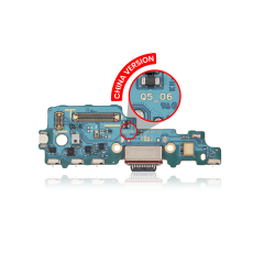 Charging Port Board Compatible For Samsung Galaxy Z Fold 5 (F9460) (PART #Q5_06) (China Version)