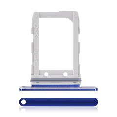 Sim Card Tray Compatible For Samsung Galaxy Fold 4G / 5G (Blue)