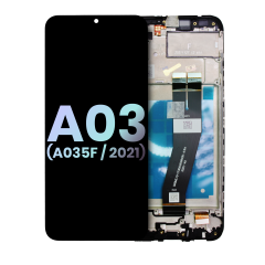 LCD Assembly With Frame Compatible For Samsung Galaxy A03 (A035F / 2021) (Service Pack) (All Colors)