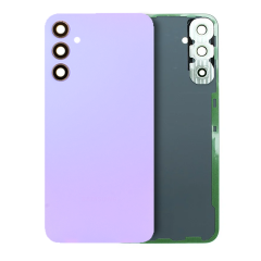 Back Cover Glass With Camera Lens Compatible For Samsung Galaxy A34 5G (Service Pack) (Violet)