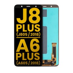 OLED Assembly Without Frame Compatible For Samsung Galaxy J8 Plus (J805 / 2018) / A6 Plus (A605 / 2018) (Refurbished) (All Colors)