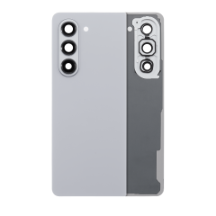 Back Cover Glass With Camera Lens Compatible For Samsung Galaxy Z Fold 5 (Service Pack) (Gray)