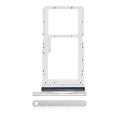 Sim Card Tray Compatible For Samsung Galaxy Tab A7 10.4" (T505 / 2020) (Silver)